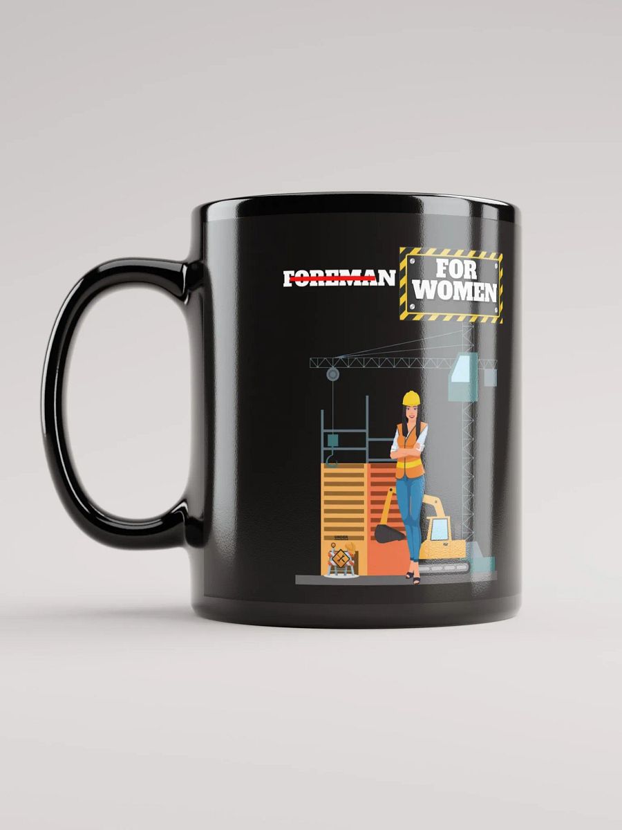 For Women Construction Black Mug product image (4)