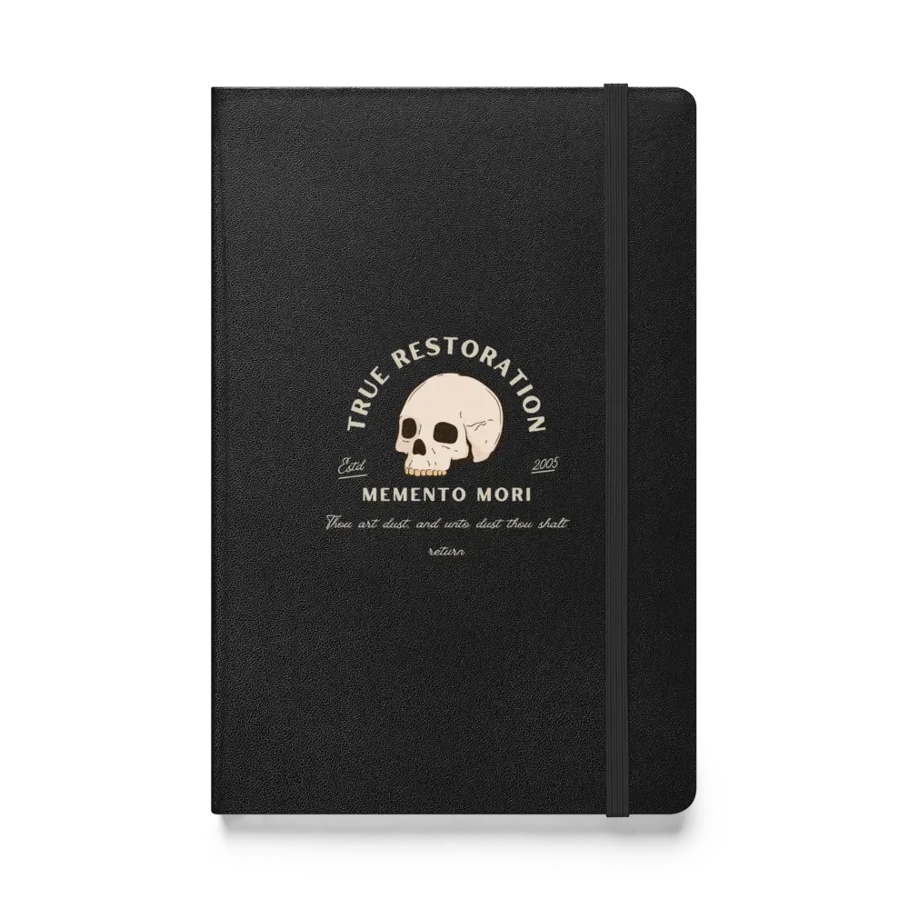 Memento Mori Hardcover Bound Notebook | JournalBook® product image (1)