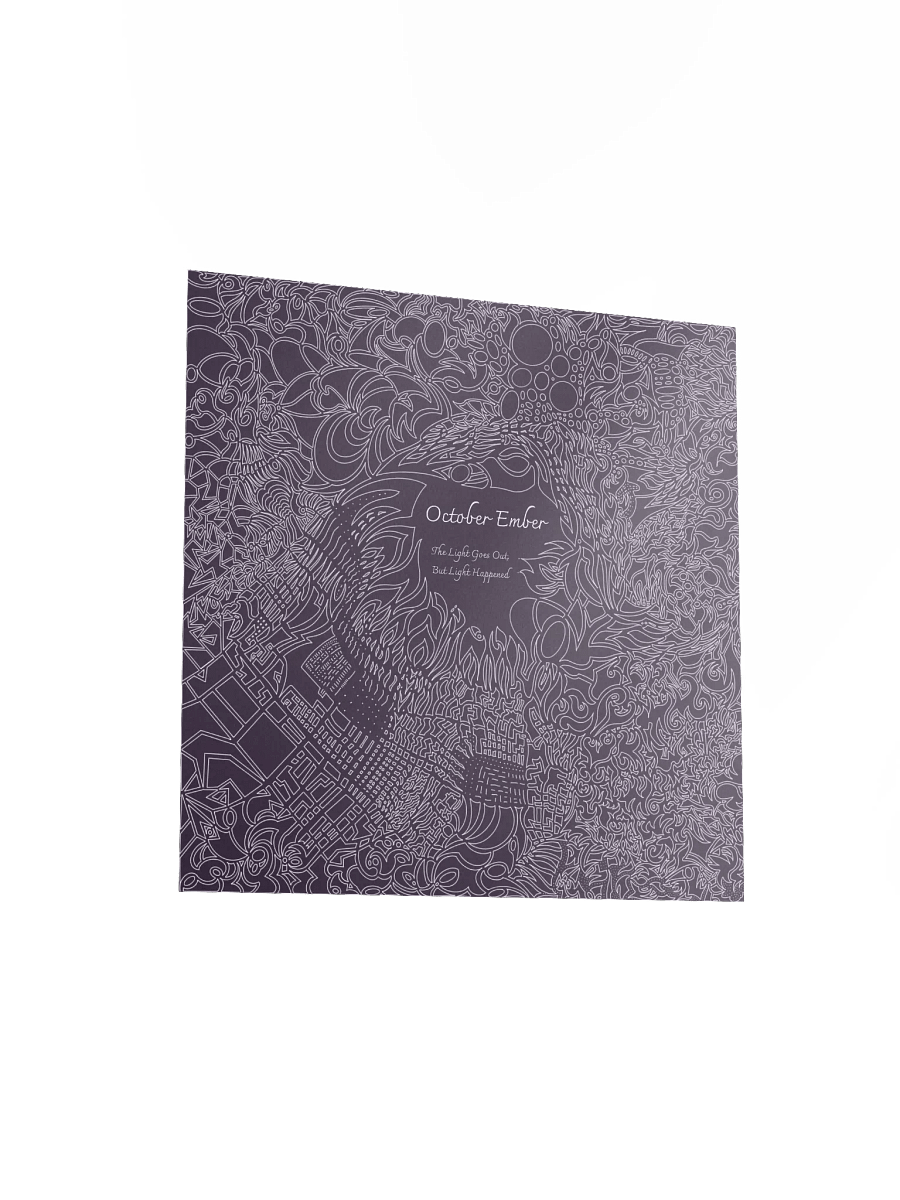 Album Cover Art Print OE's "The Light Goes Out, But Light Happened" product image (3)