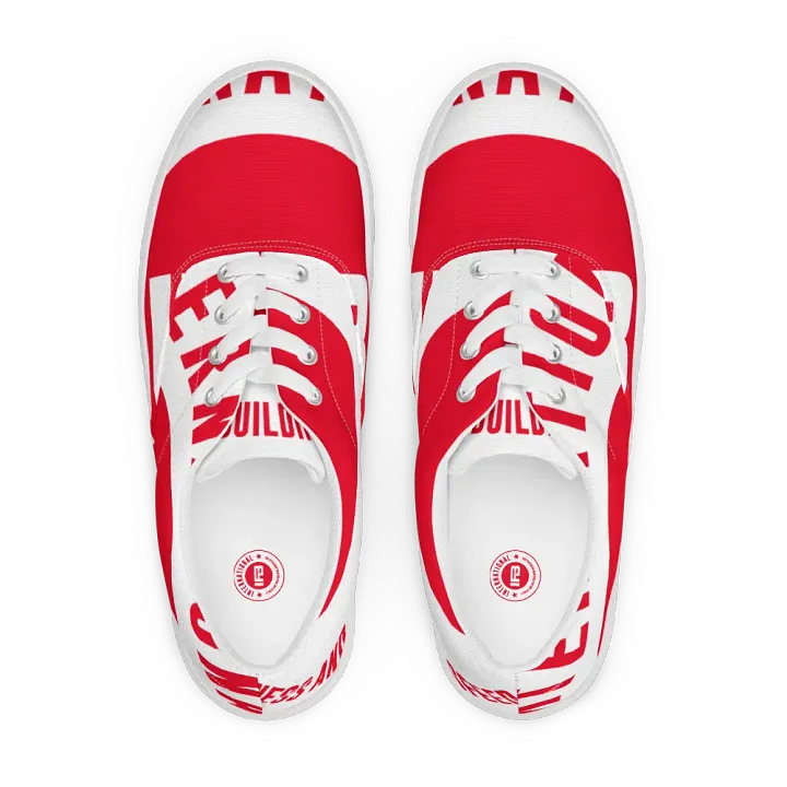 IFBNewsfeed.Org's Women's Lace-Up Canvas Shoes product image (1)