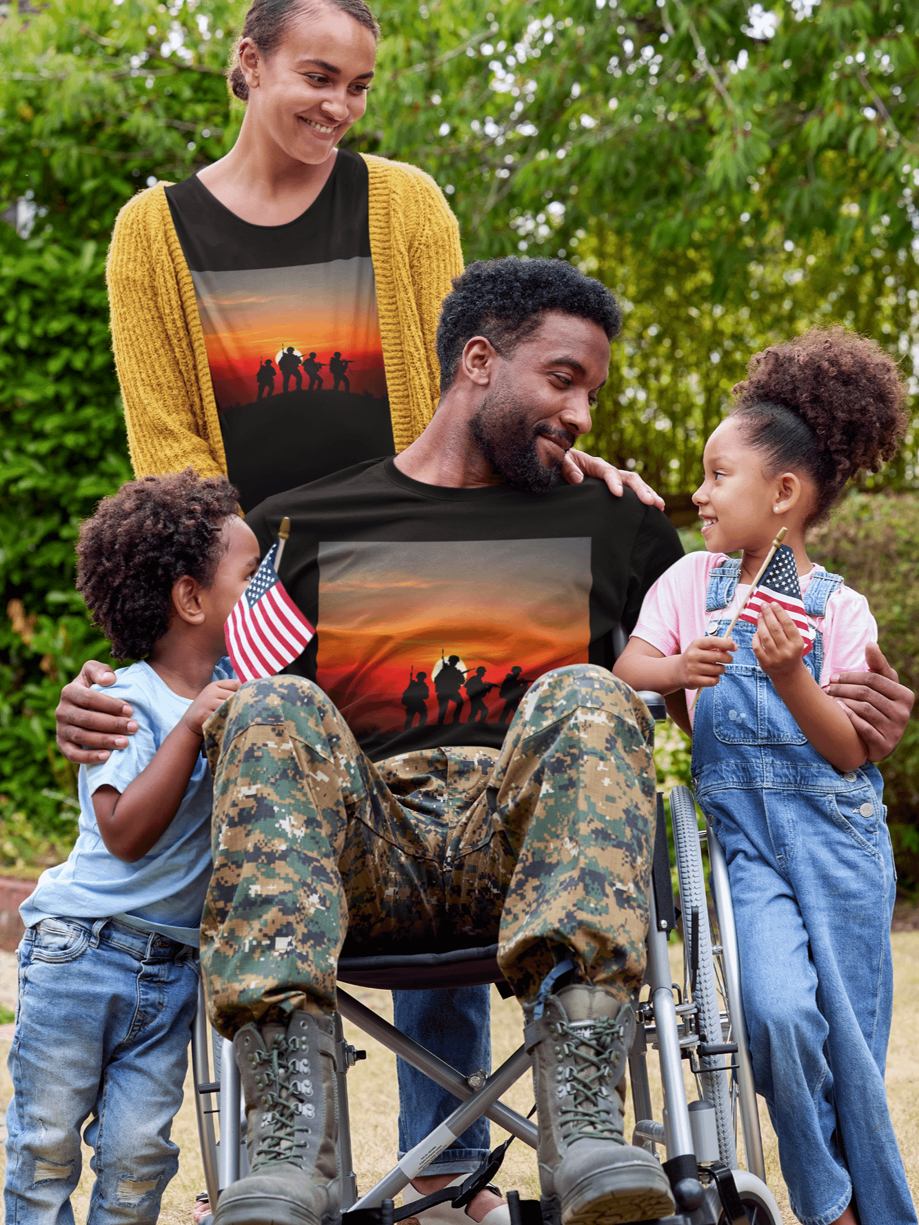 Because of the Brave T-Shirt product image (2)