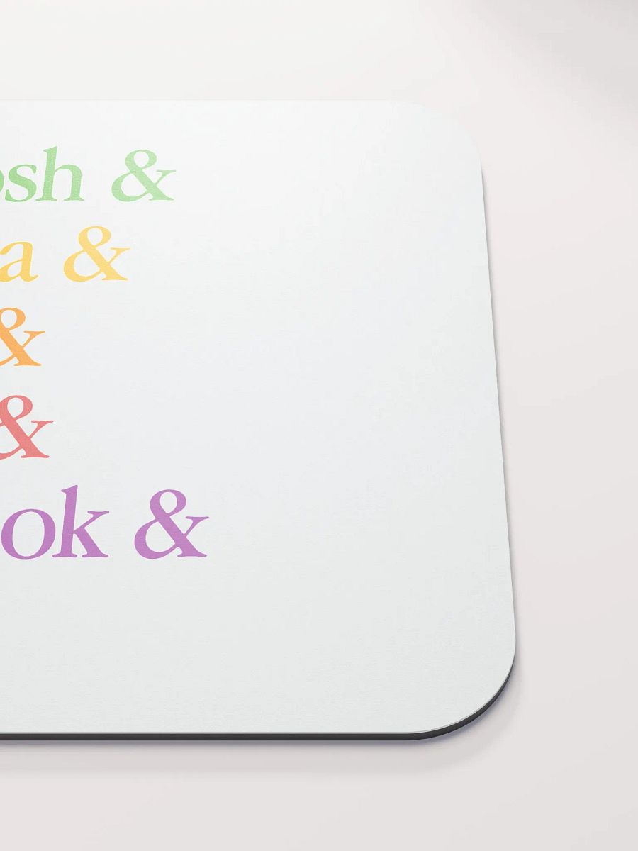 1993 Lineup White Mouse Pad product image (5)