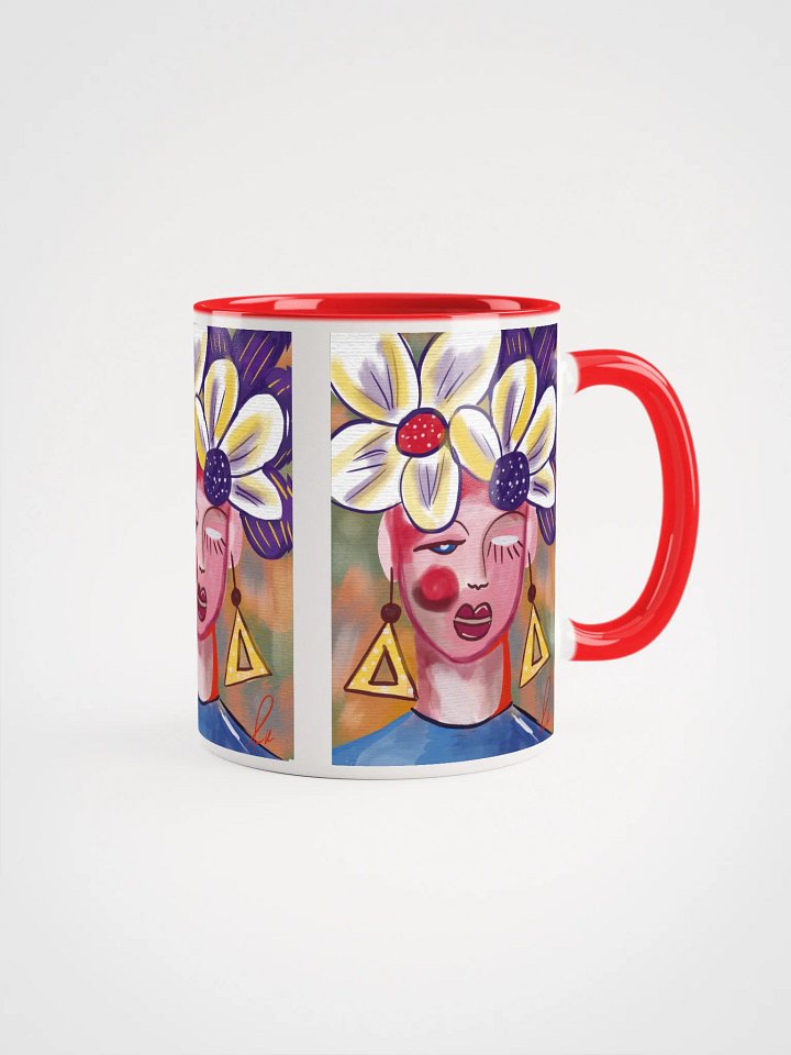 Blossom Mug in Red product image (1)