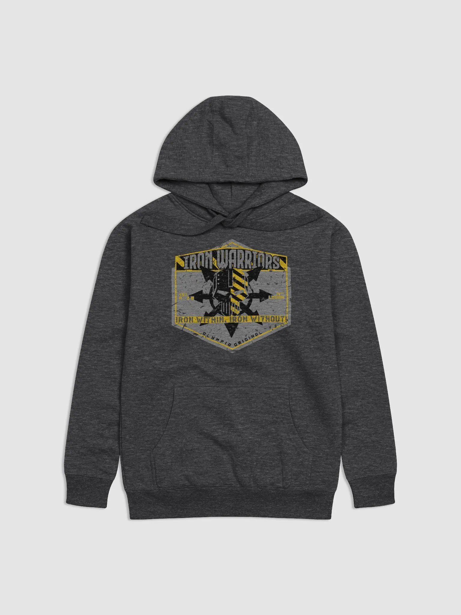 Iron Warriors - Iron Within Iron Without Hoodie | Warhammer 40K Apparel product image (1)