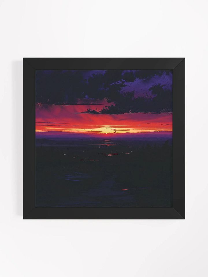 Nocturne Ember Framed Print product image (1)