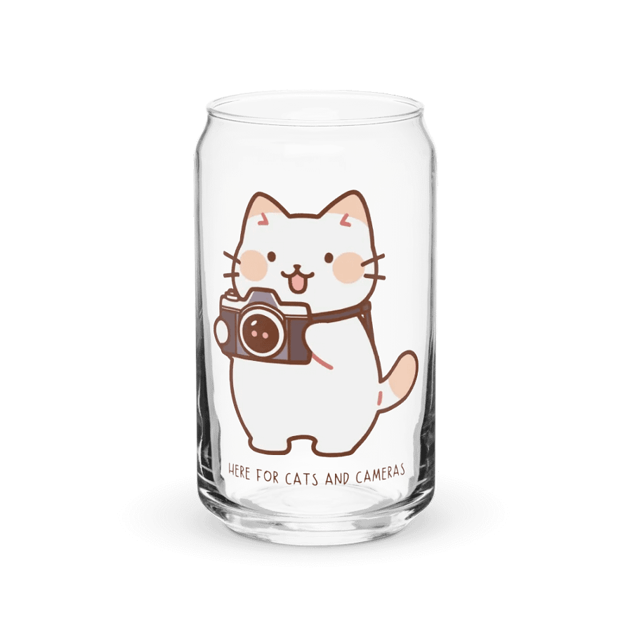Cats and Cameras Glass product image (1)