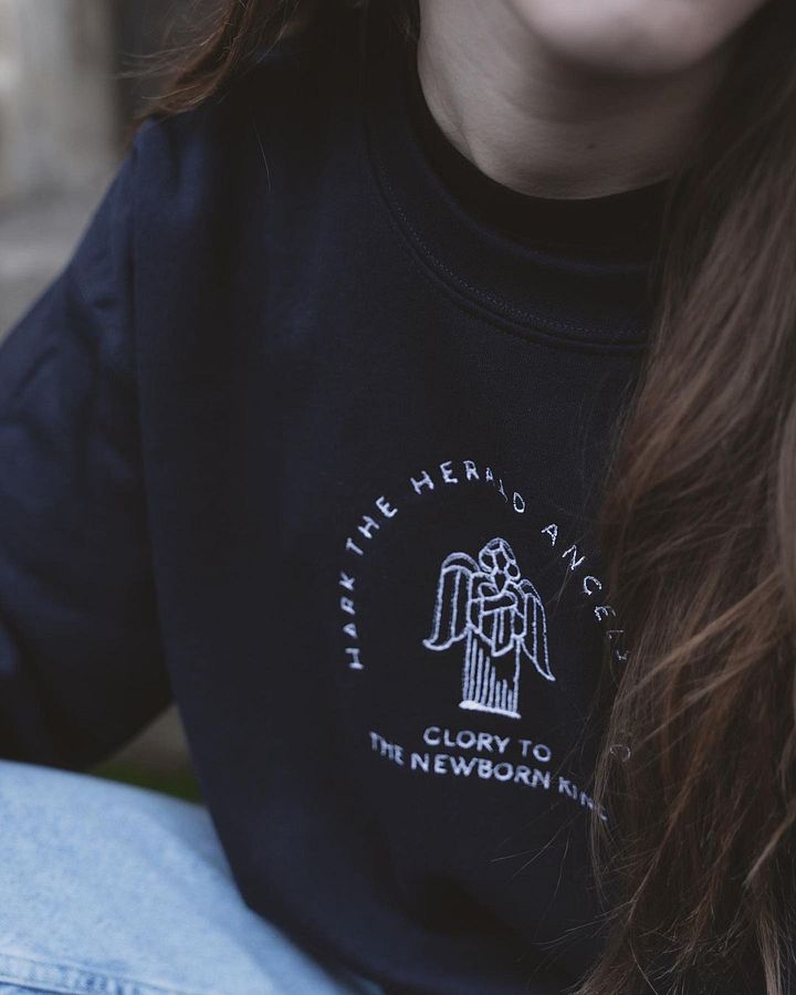 Hark the herald unisex sweatshirt product image (2)