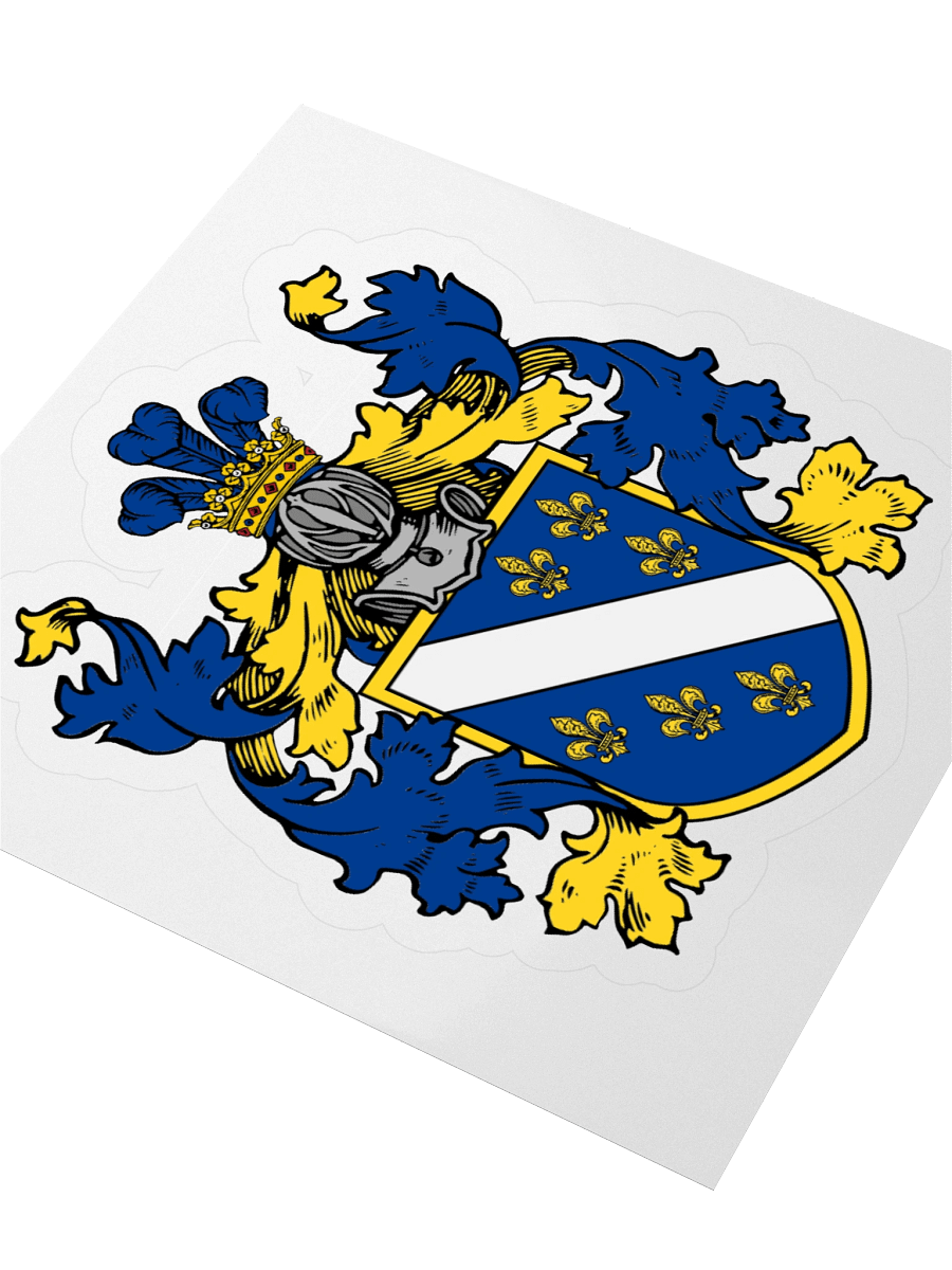 Bosnian Royal Arms Kiss Cut Sticker product image (3)