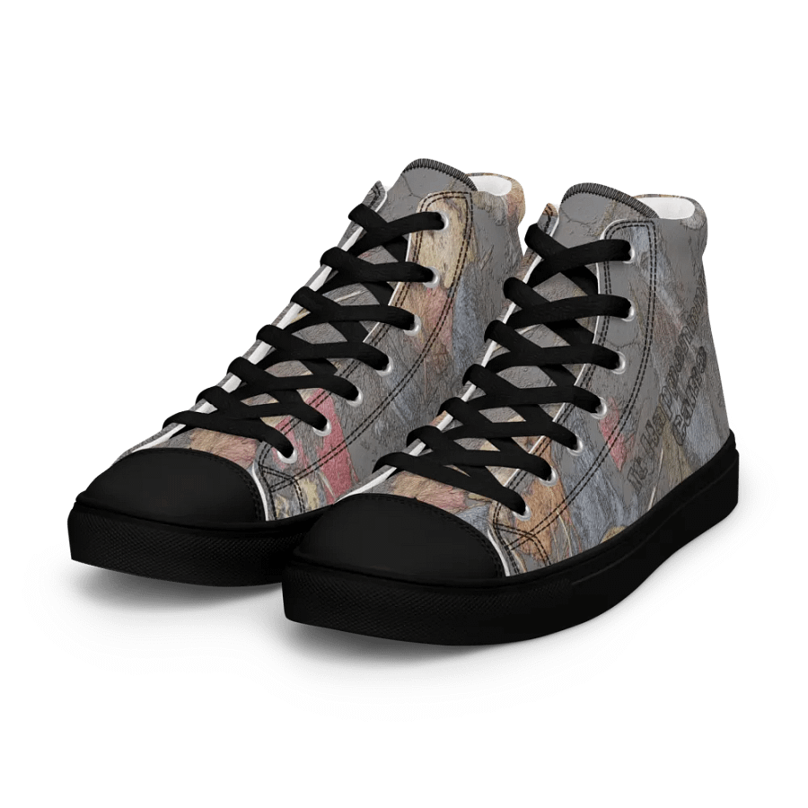 Women's High Top Canvas Shoes - MossyOak - It Happennnns Camo product image (7)