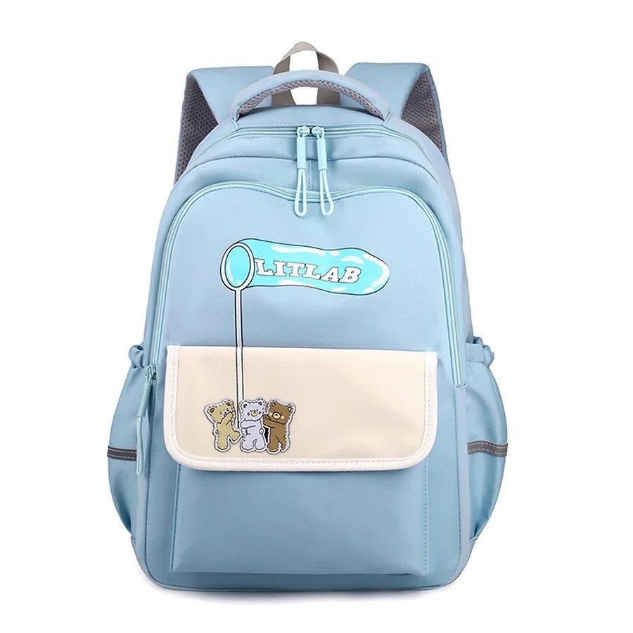 Letter Cute Schoolbag Women's Color Contrast Patchwork Backpack product image (4)