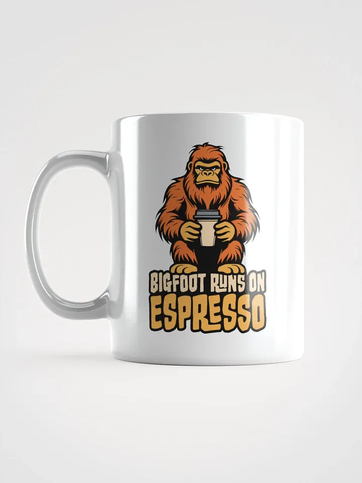 Bigfoot Runs on Espresso Coffee Mug product image (2)