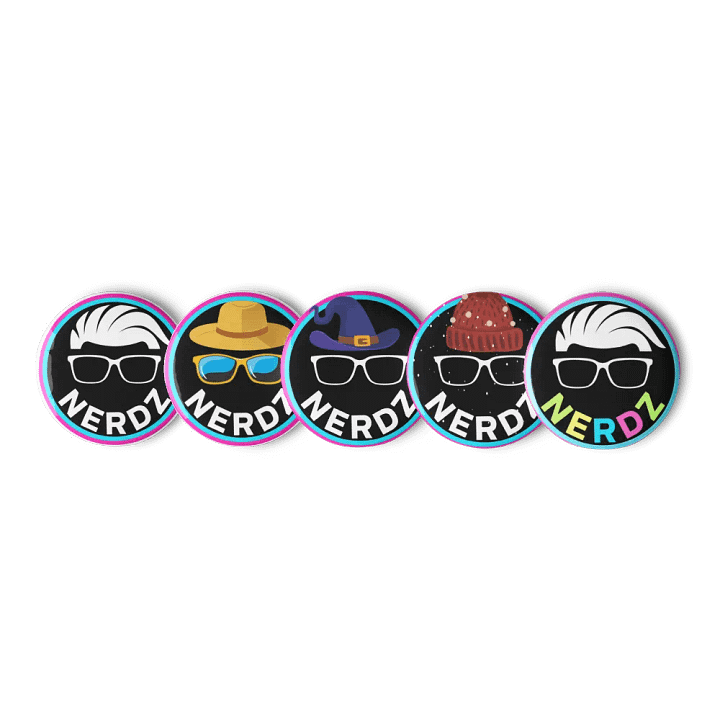 Refreshed Nerdz - Pins product image (3)