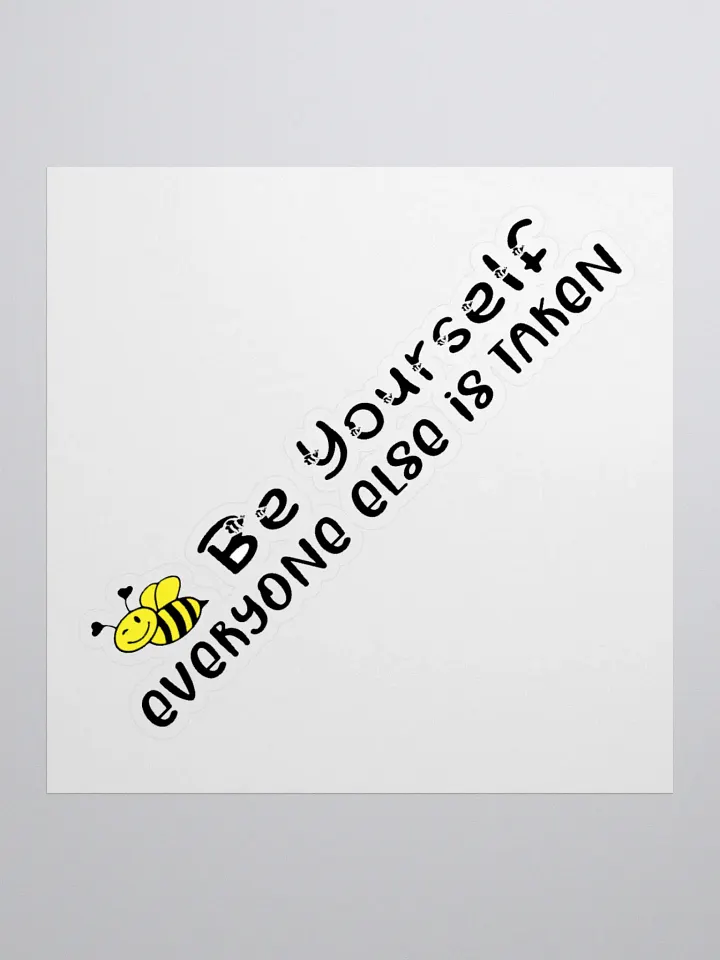 Bee Yourself Kiss Cut Stickers product image (1)