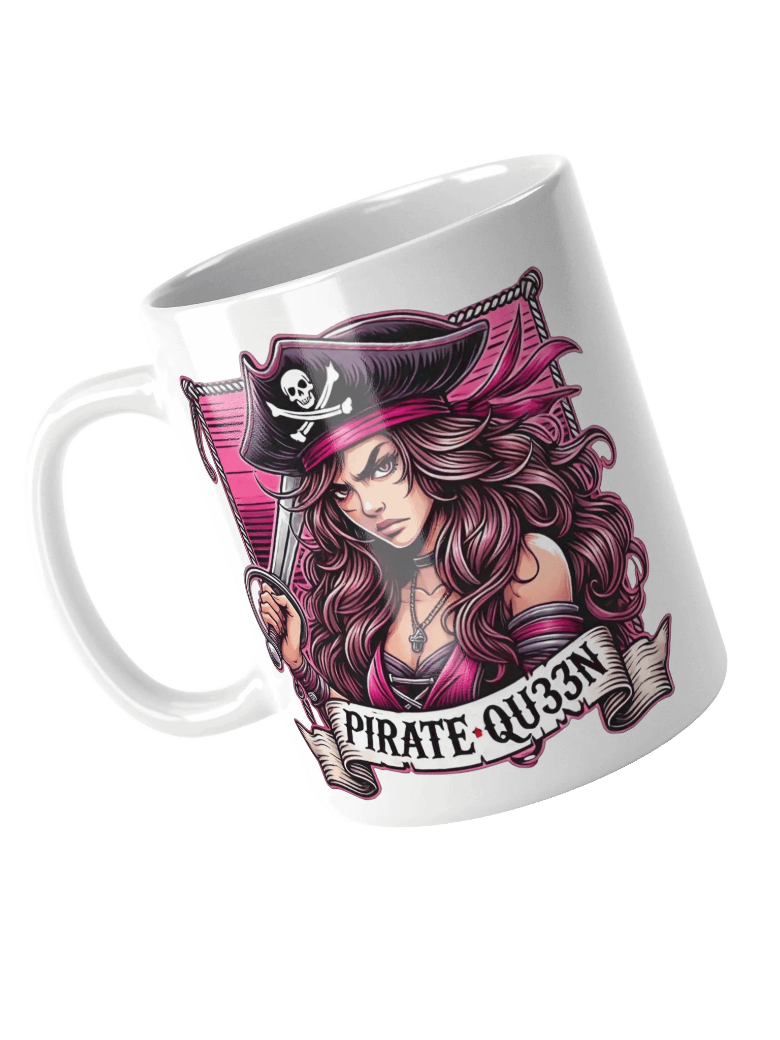PirateQueen Mug White product image (1)
