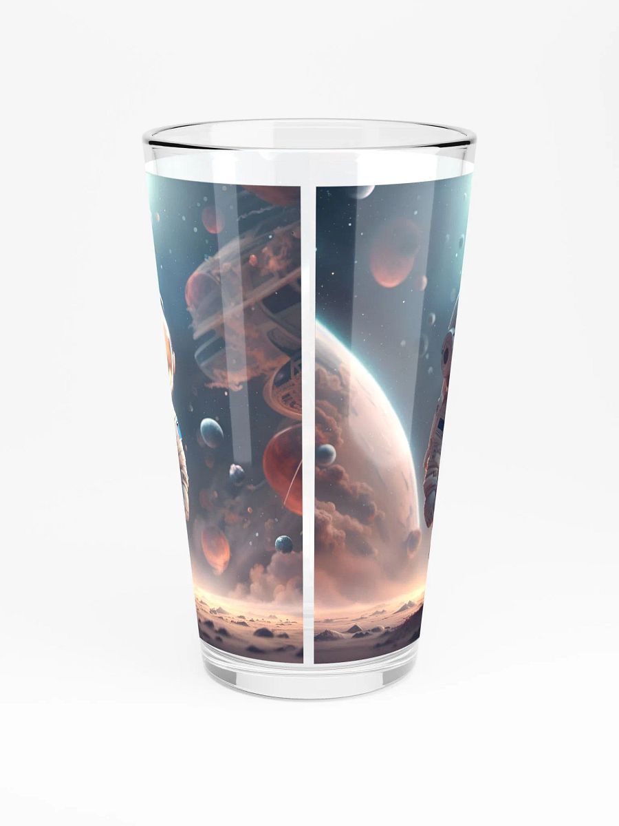 Child Astronaut Pint glass product image (3)