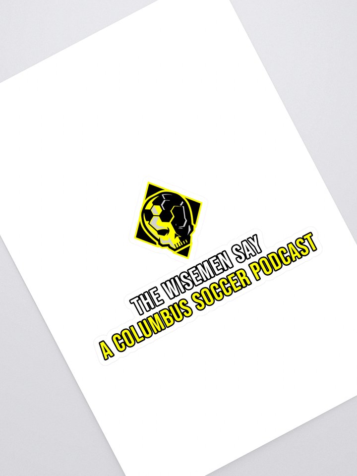 The Wisemen Say - Kiss Cut Sticker product image (1)