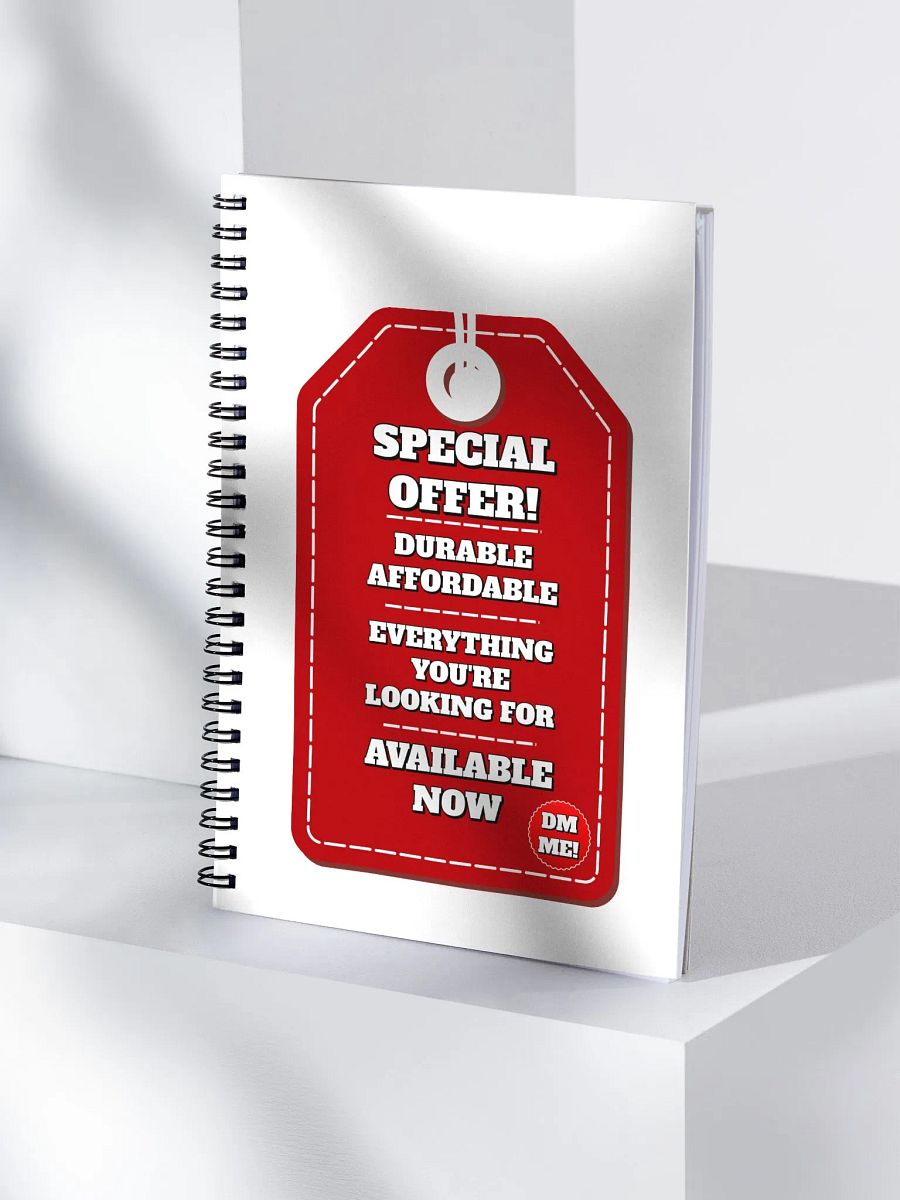 Special Offer! Durable, Affordable, DM ME! Spiral Notebook product image (3)