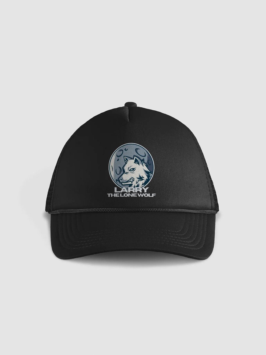 Larry the Lone Wolf Trucker Hat product image (1)