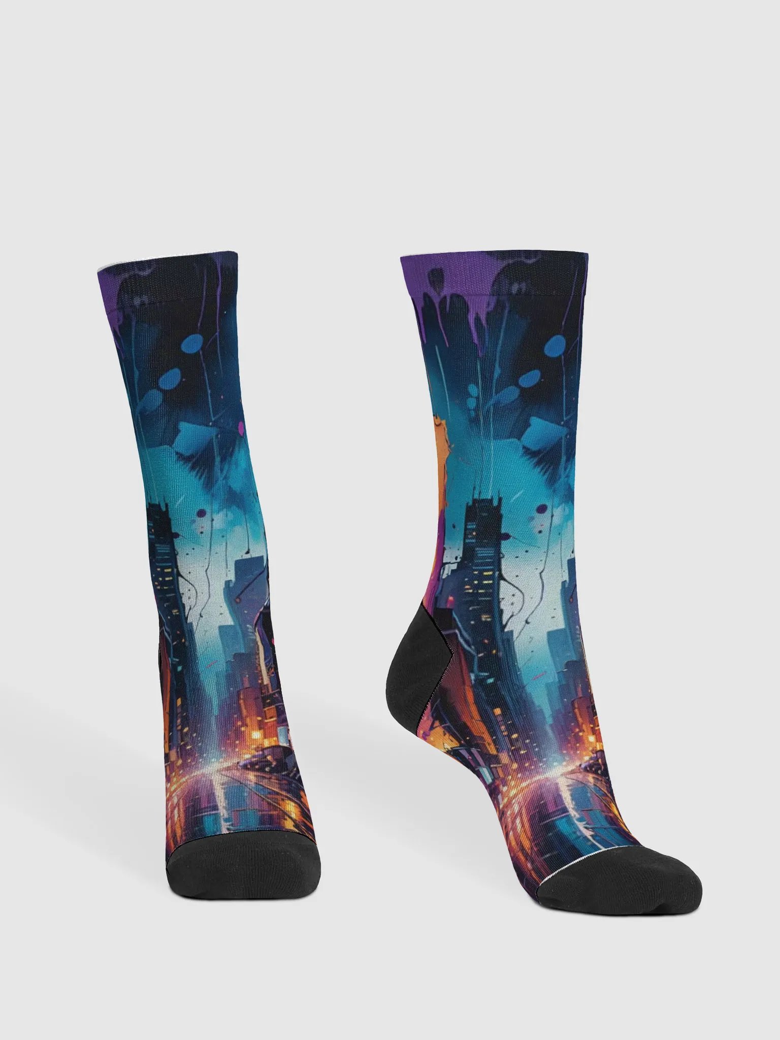 Abstract City 1 Socks product image (2)