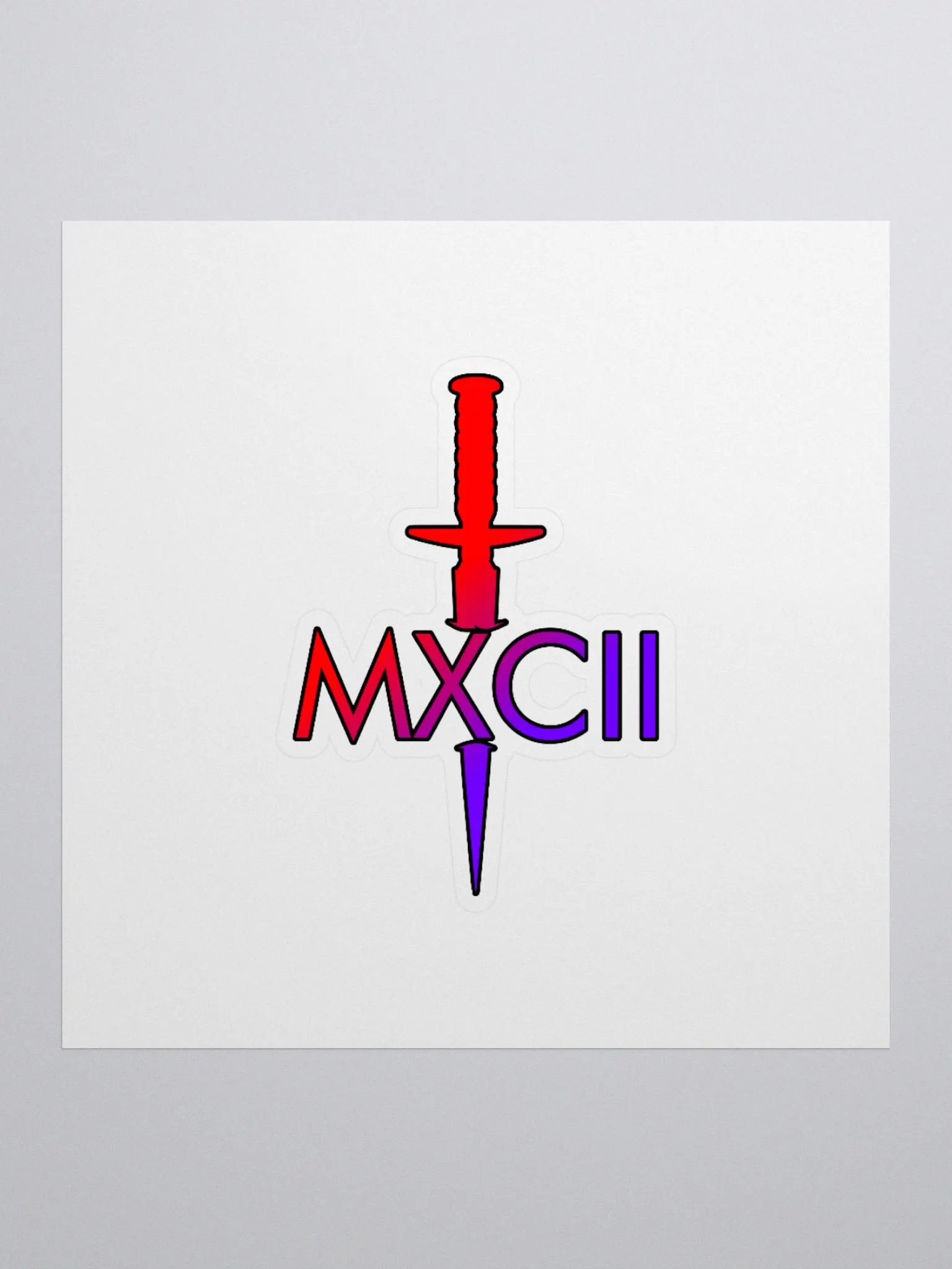 MXCII Sticker product image (1)