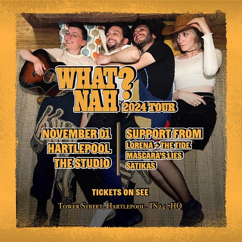 TOUR UPDATE - we’ll be heading north for the first time to spread the word of sax in Hartlepool with support from @lorena.and...