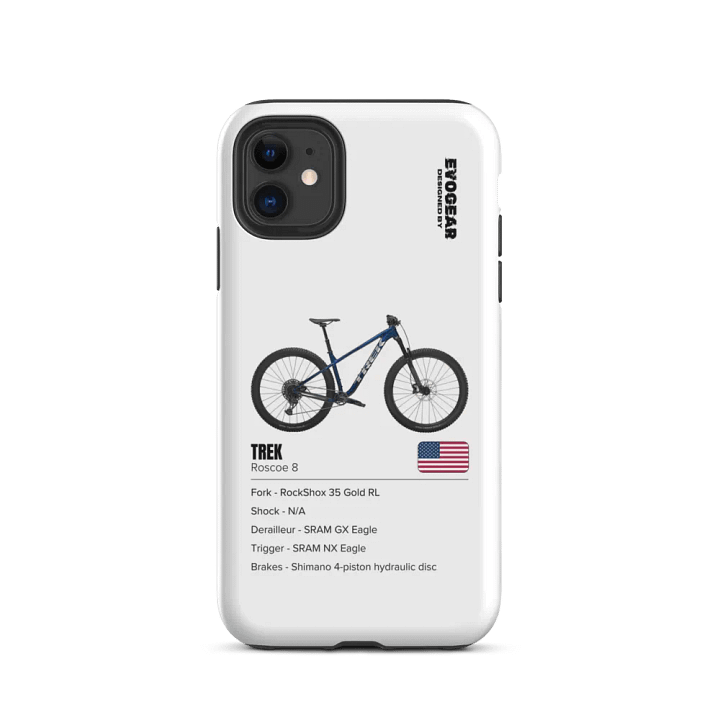 White Roscoe 8 iPhone Case product image (47)