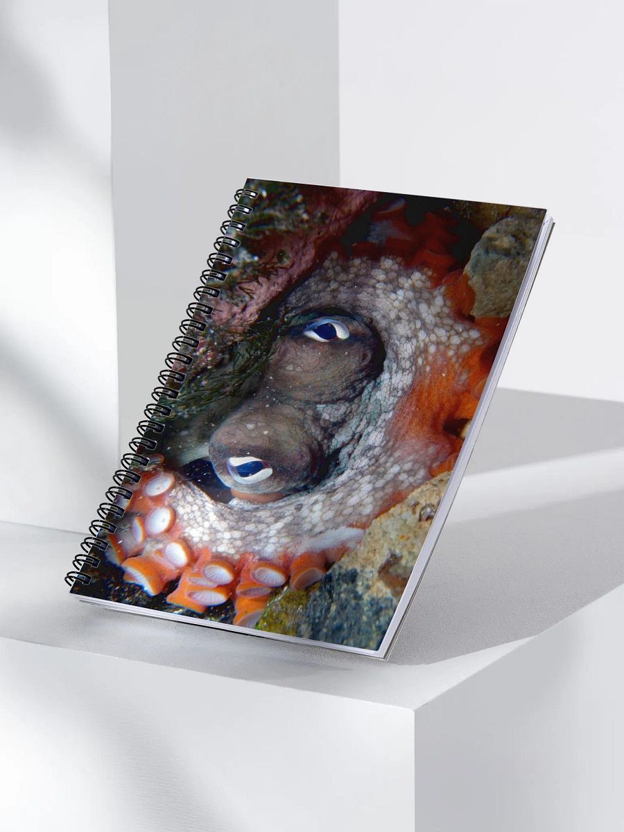 "Octopus" Darkness Unleashed Spiral Notebook product image (3)