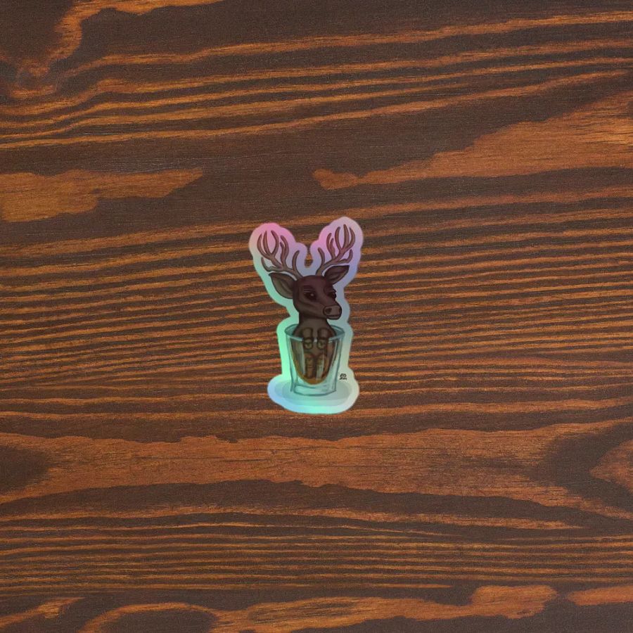 Buck Shot Holographic Sticker product image (3)