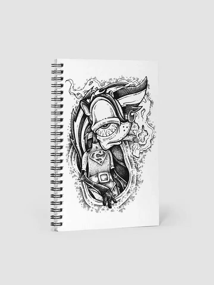 Super Skunk Spiral Notebook product image (1)
