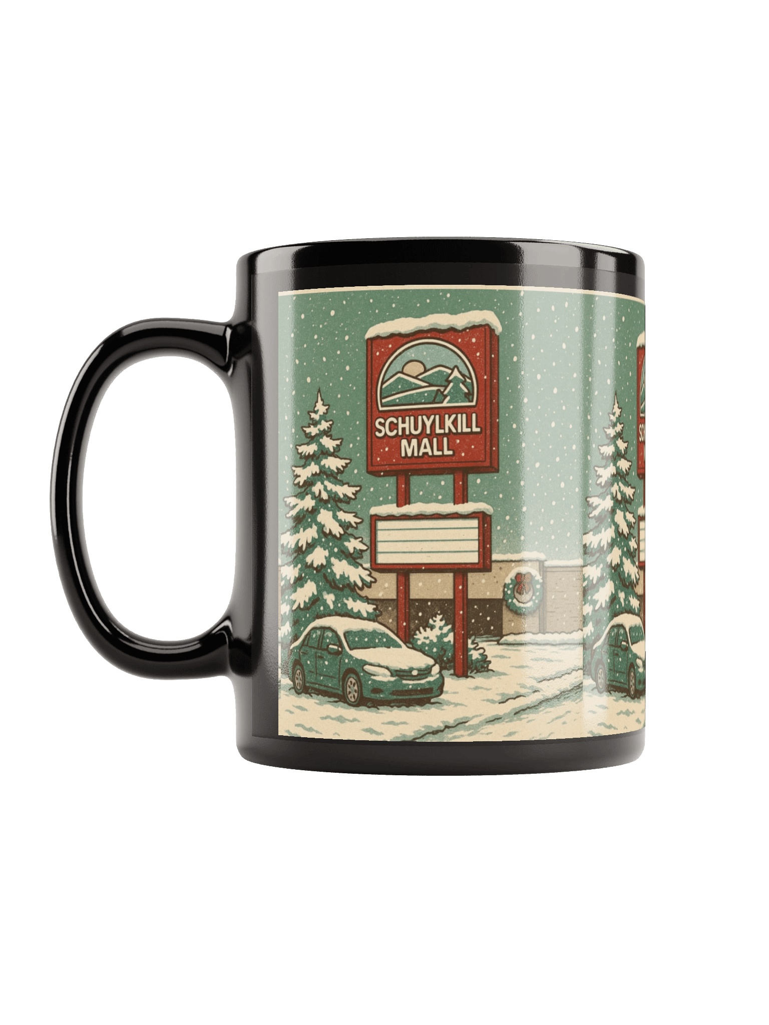Snowy Schuylkill Mall Memories Mug product image (11)