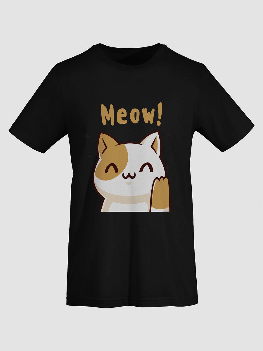 Meow! Cartoon Cat Graphic T-Shirt product image (68)