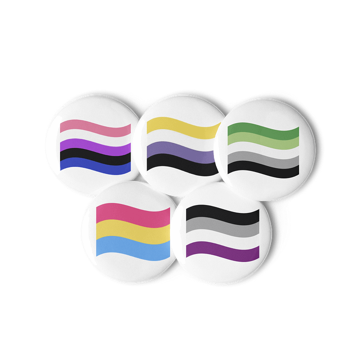 Copy of Pride Flags Pin Set No. 2 product image (1)