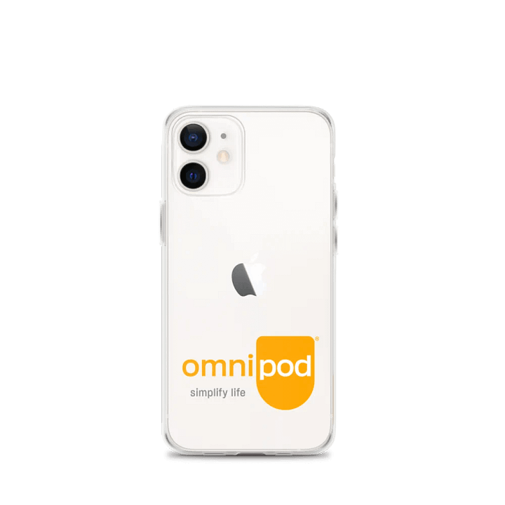 Omnipod Simplify Life Clear iPhone Case product image (1)