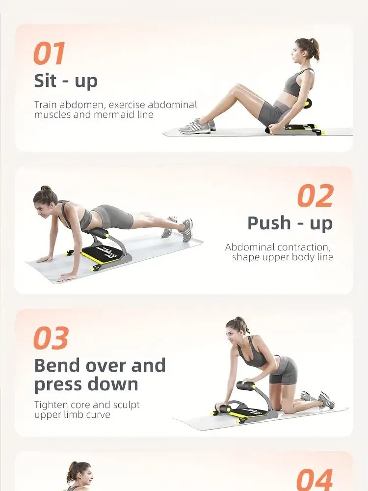 WONDER CORE Smart, Ab Workout Equipment, Sit Up Machine & Exercise Equipment, Ab Crunch Machine For Stomach Workout, Ab Core Trainer Abdominal Machine, Fitness Equipment For Home Gym product image (4)