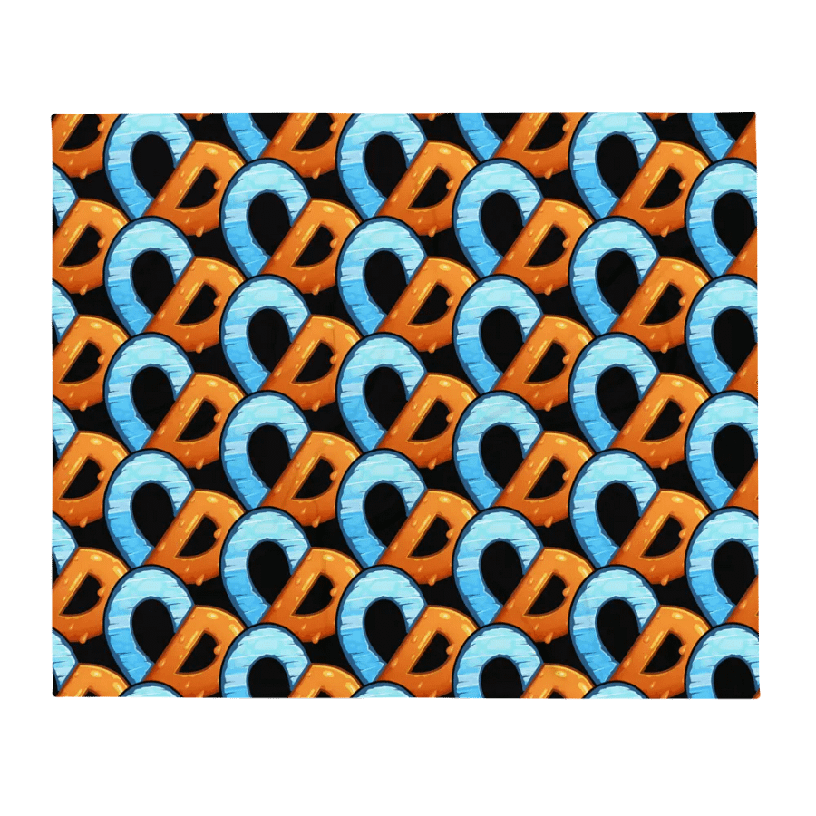 heart v2 throw blanket product image (1)