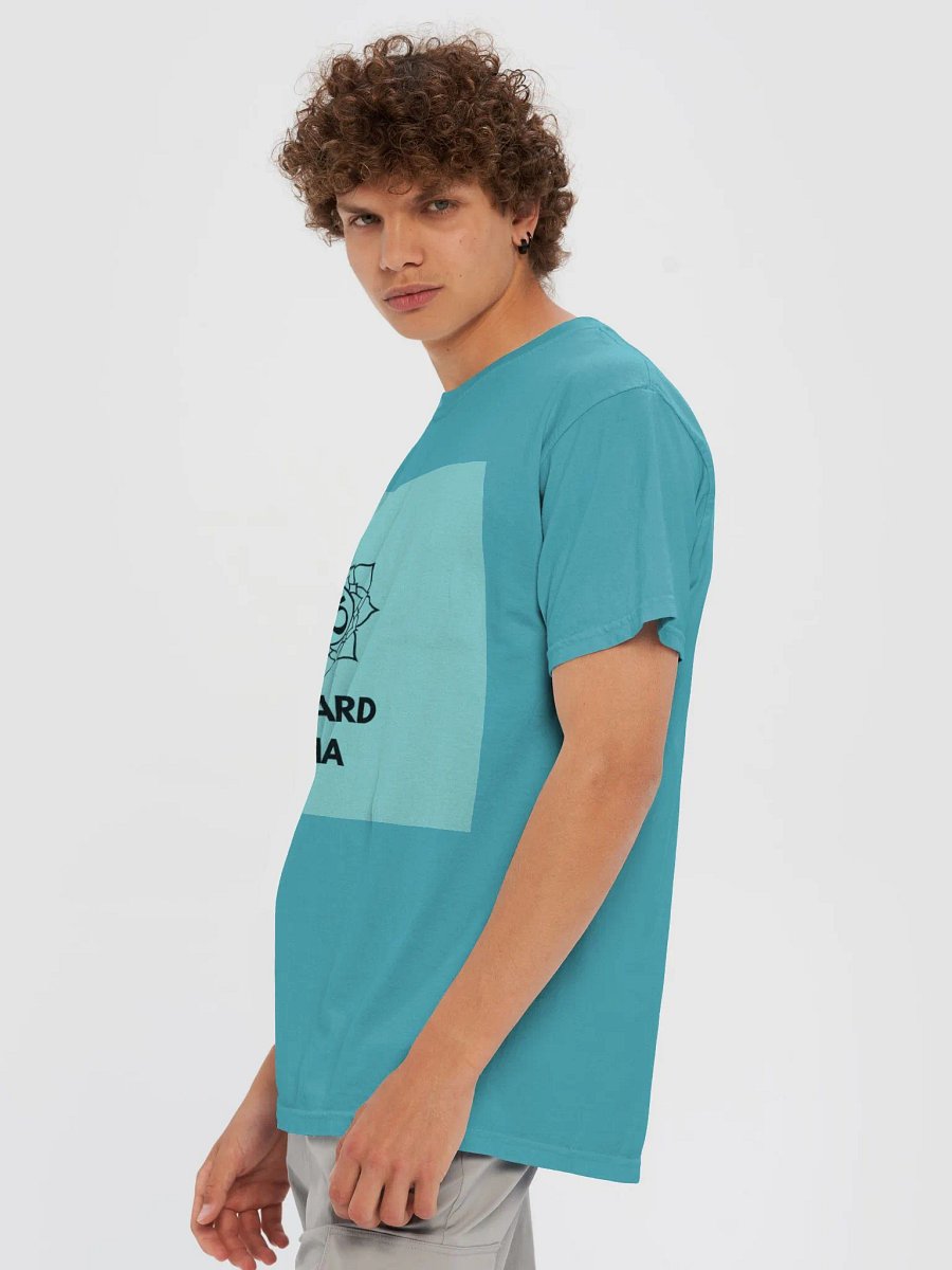 Om Richard Peña Lagoon Blue Om Mantra Shirt product image (6)