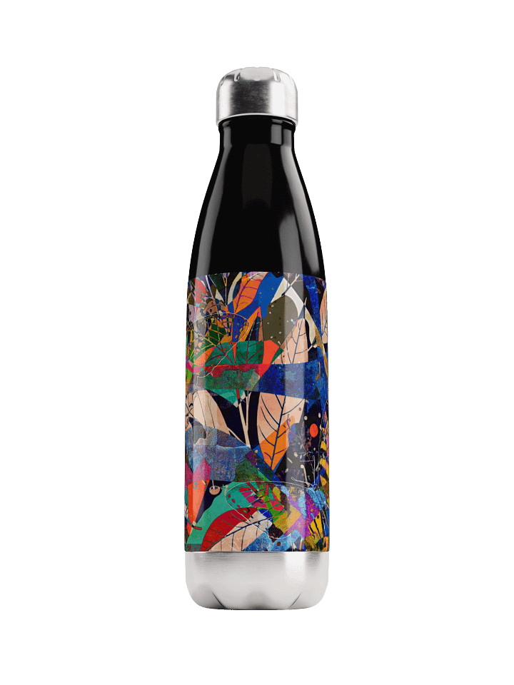 Vibrant Leaves Stainless Steel Water Bottle product image (1)