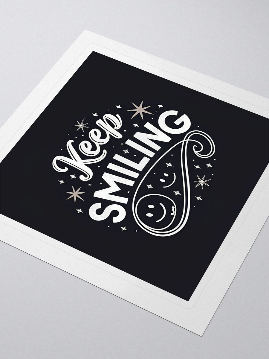 Smile Bright Kiss Cut Stickers product image (3)
