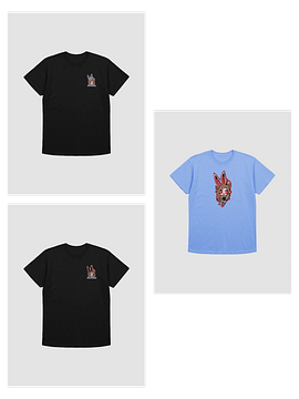 Battle Bunny Chibi Bundle - tees x3