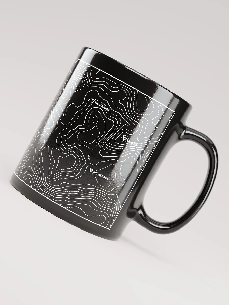 Topographic Mug - Black product image (4)