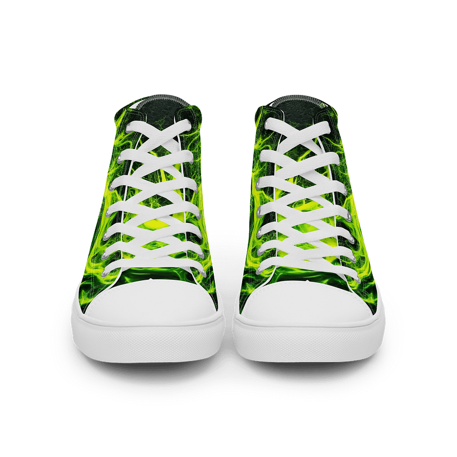Neon Flow High Top Canvas Shoes product image (3)