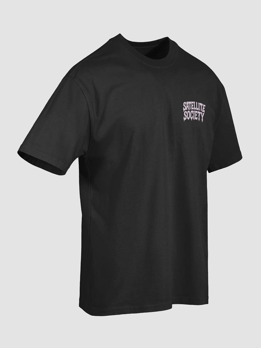 Stoned Rocketman Oversized Faded Tee (Black) product image (7)