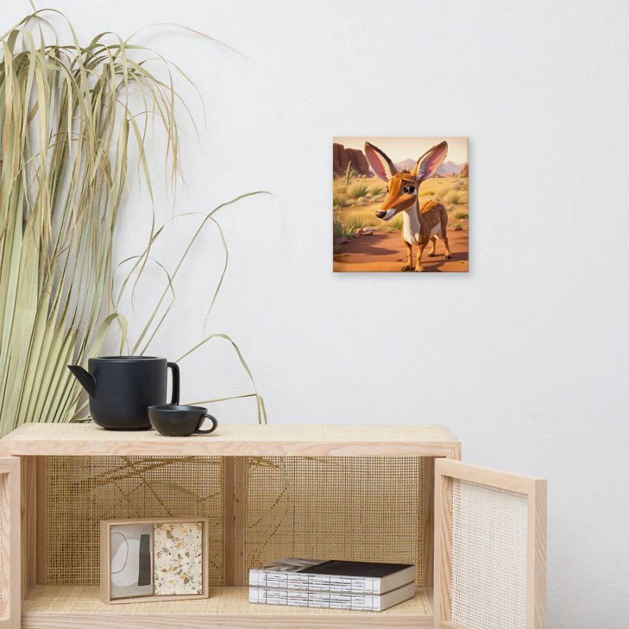 Endangered Species - Mexico - Mexican Pronghorn Canvas Art product image (9)