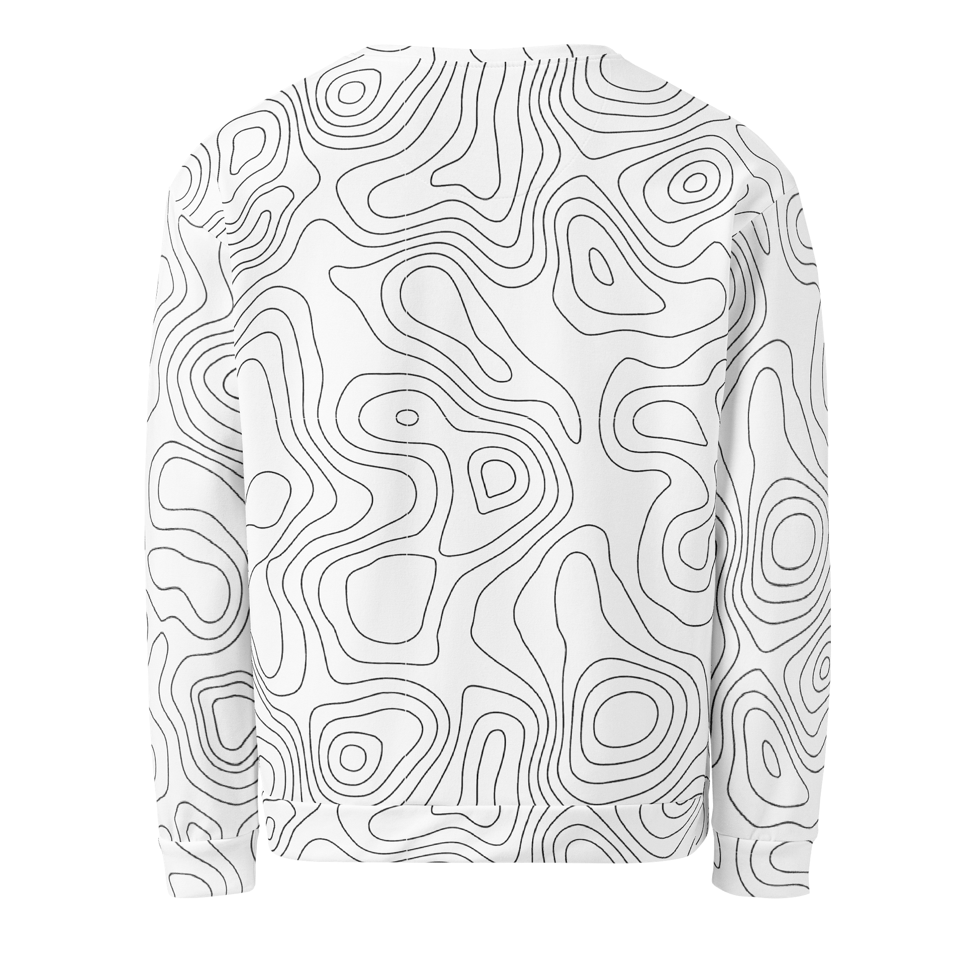 topographic sweatshirt product image (2)
