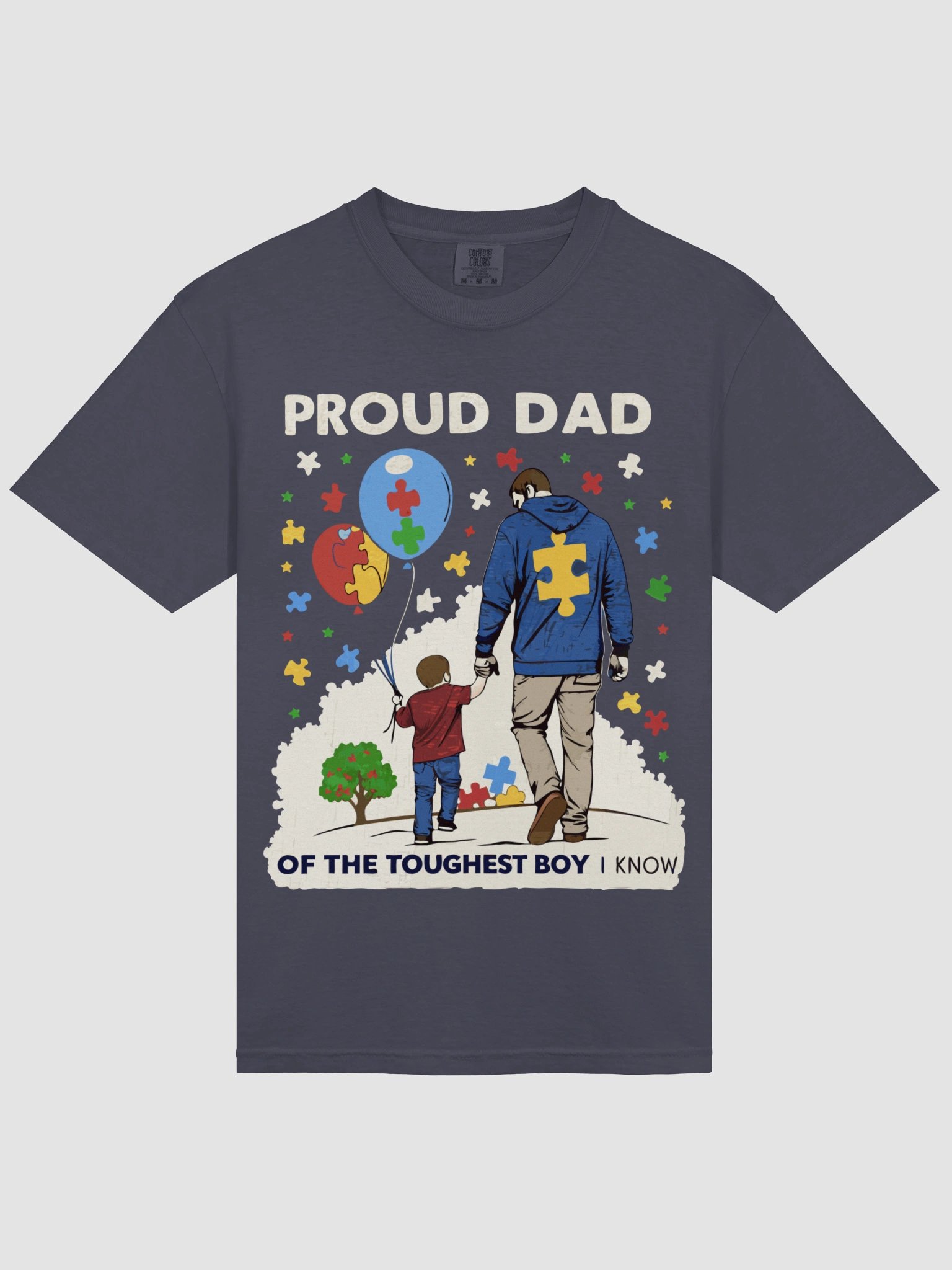 AUTISM DAD T-Shirt product image (14)