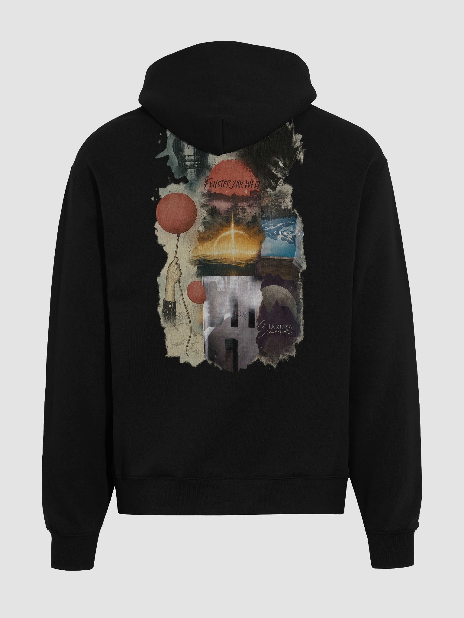 Chakuza – „Fenster zur Welt“ Collage Hoodie product image (5)