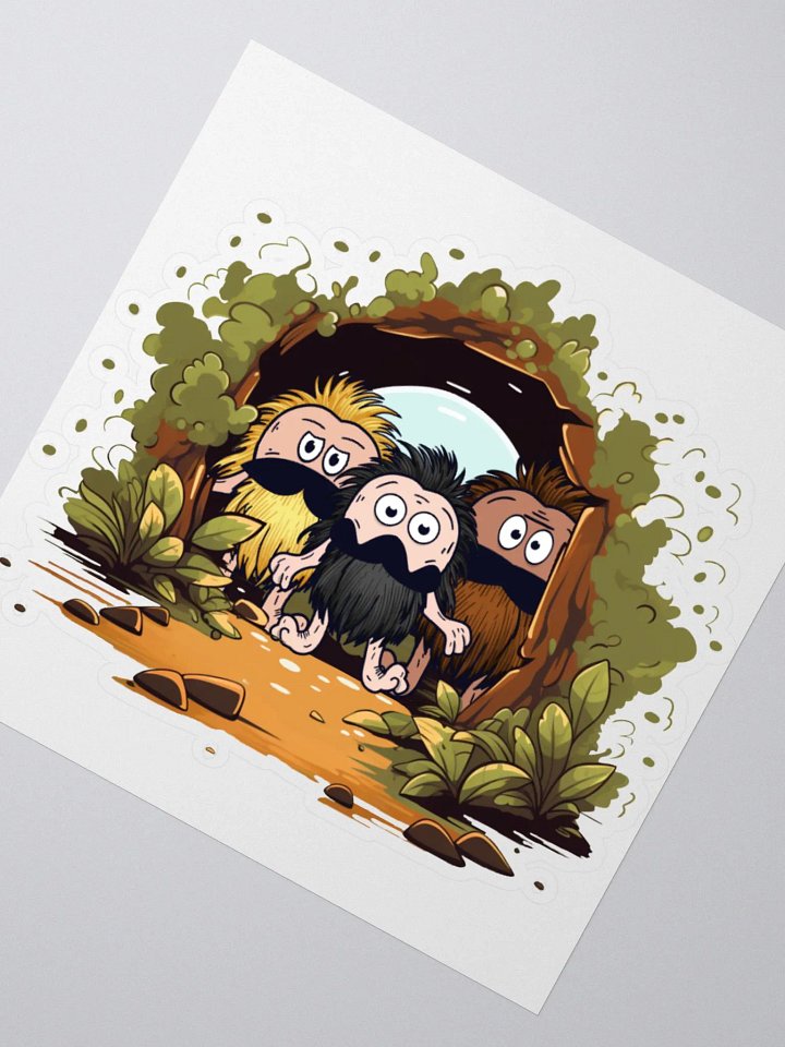 The Beardlings Sticker product image (2)
