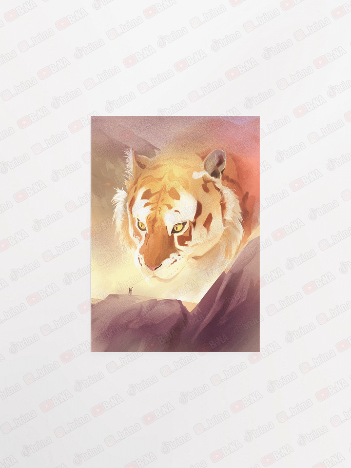 Mountain Tiger Poster product image (1)