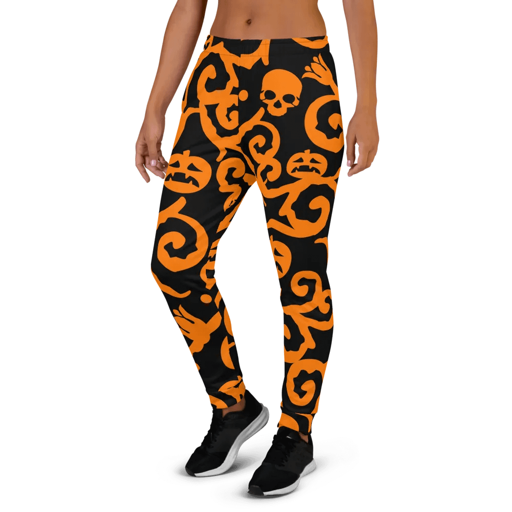 Scary Pumpkins Skull Women's Joggers product image (2)