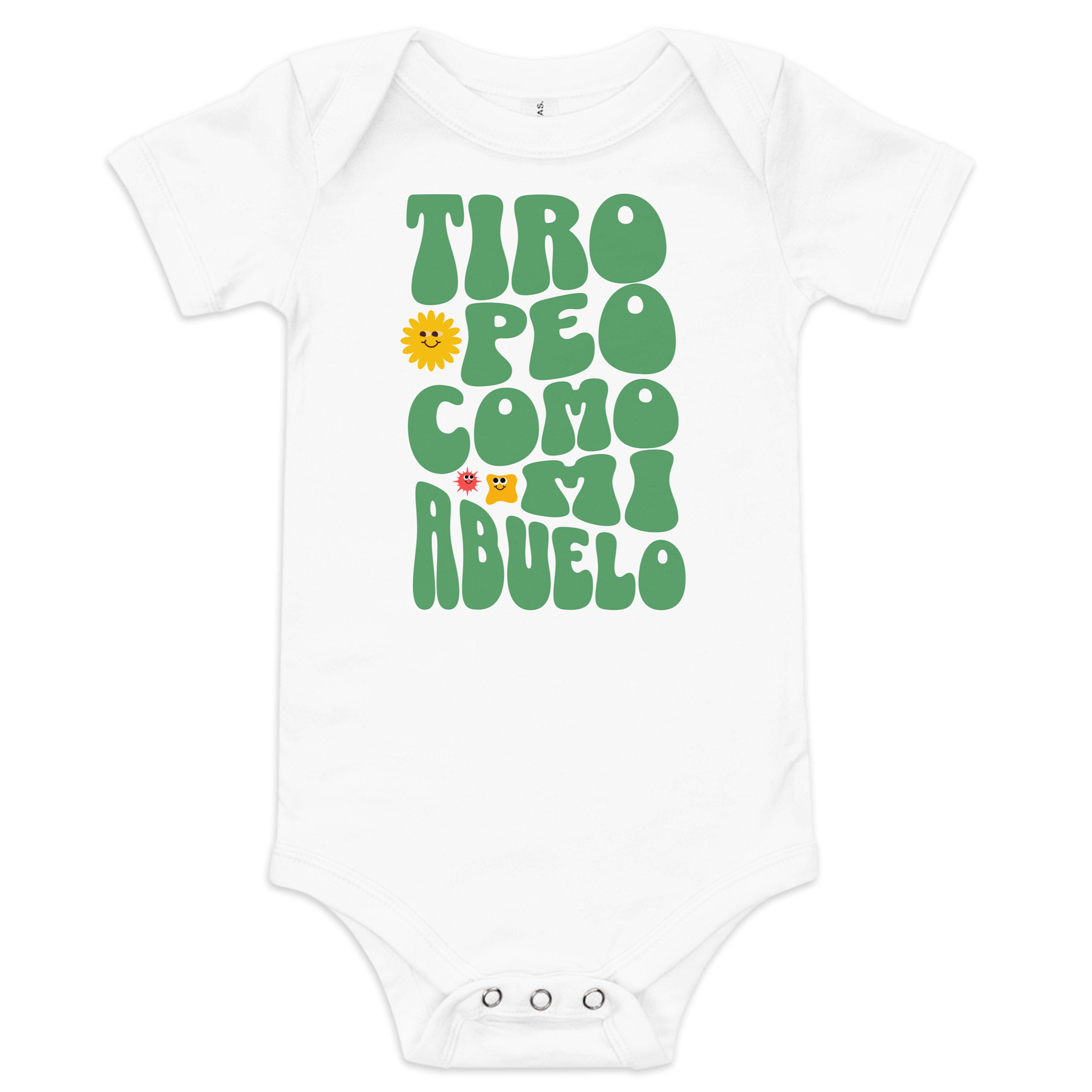 Tiro Peo Como Mi Abuelo Bodysuit para Bebés product image (3)